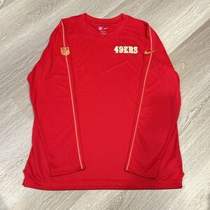 Nike Dri Fit Long Sleeve San Francisco 49ers NFL Size XL